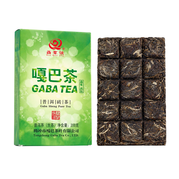 Шен пуер GABA &ldquo;Gaba Sheng&rdquo;, Tengchong, плитка 200 г 90122 фото